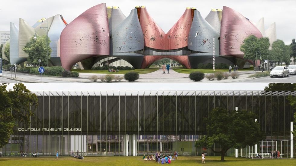 Wyniki konkursu na projekt Muzeum Bauhausu w Dessau